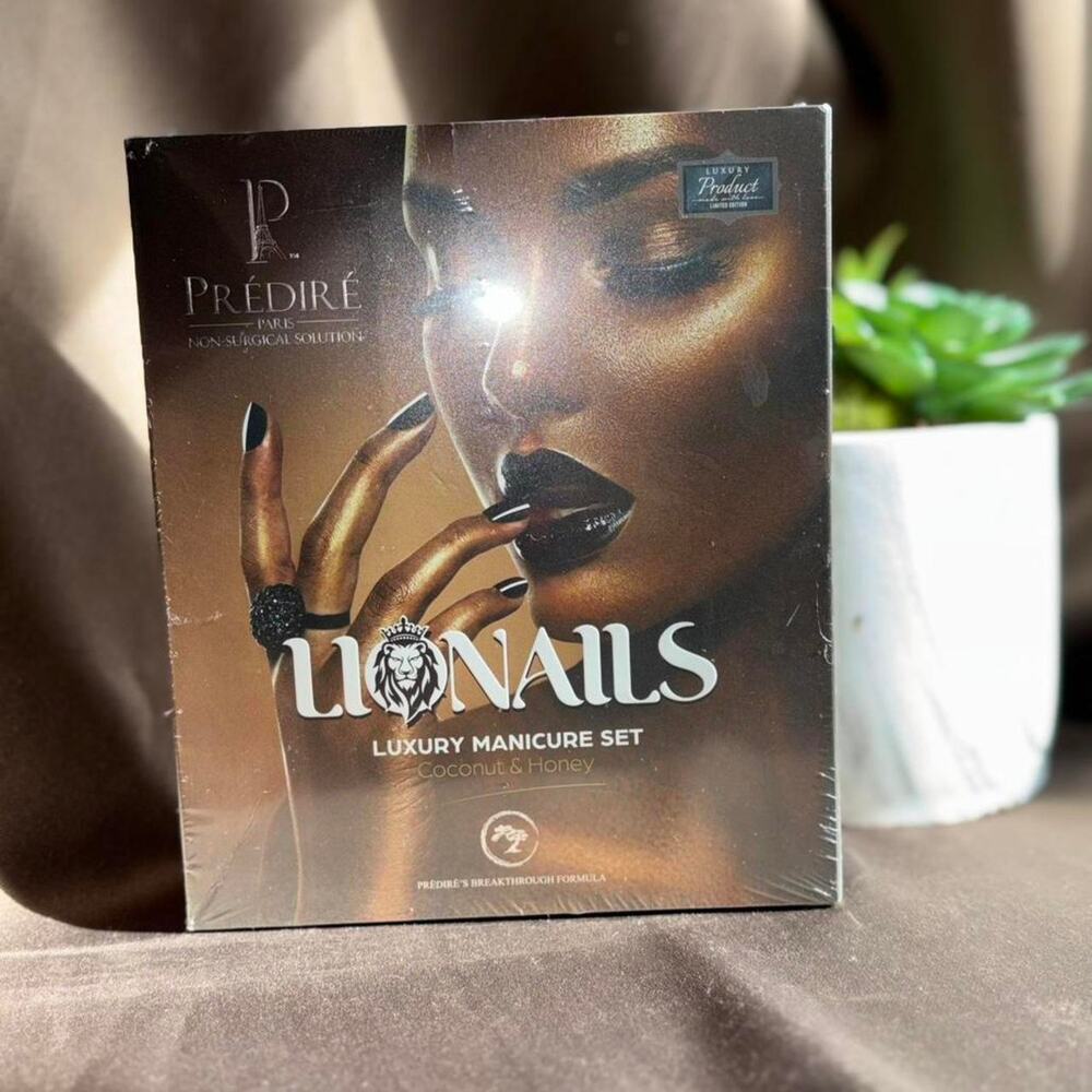 LIONAILS Luxury Manicure Set - Black